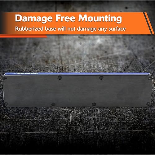 Miniatura 6 de Dynamic Juego de 6 organizadores magnéticos de llaves de vaso de 14", 38" y 12", SAE y métrico, organizador de caja de herramientas de calidad