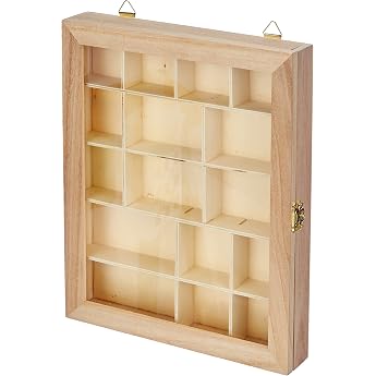 Artemio VIVT2328 Showcase Wood Beige 23 x 28 x 2.9 cm 23 x 28 x 29 cm
