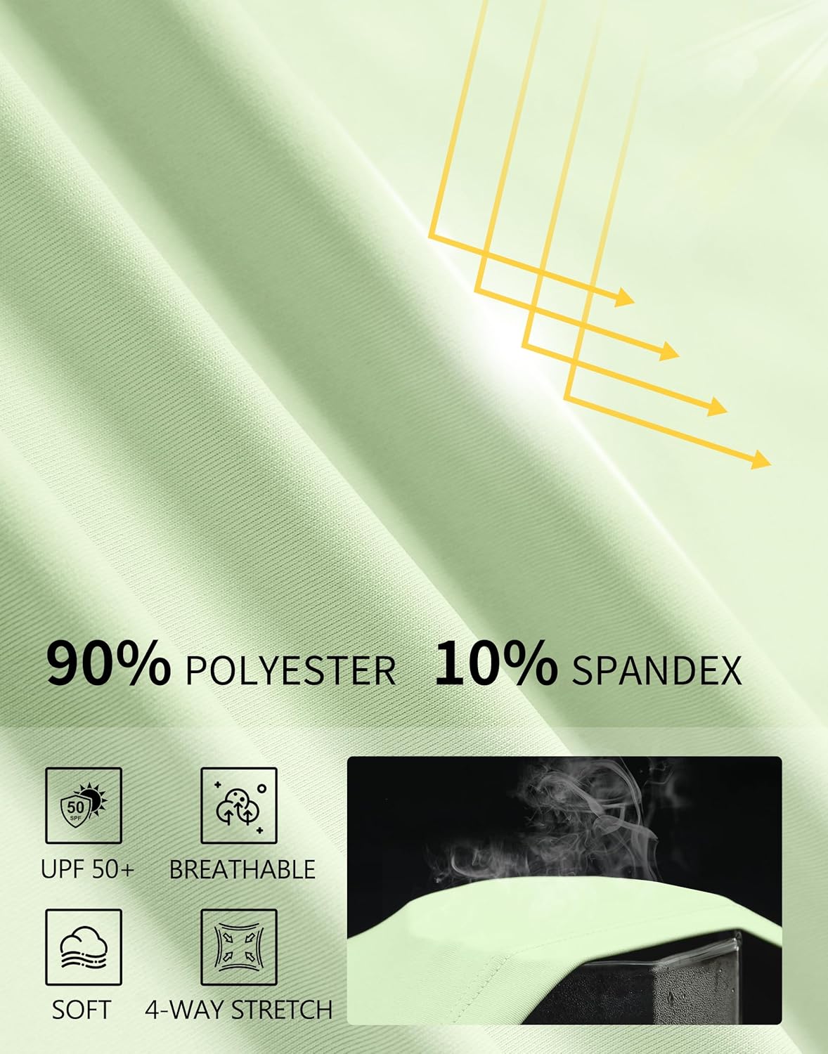 Pioneer Camp Womens UPF 50+ Sun Protection Hoodie Shirt with Pockets Long Sleeve Fishing Hiking Outdoor UV Shirts Lightweight - Image 5