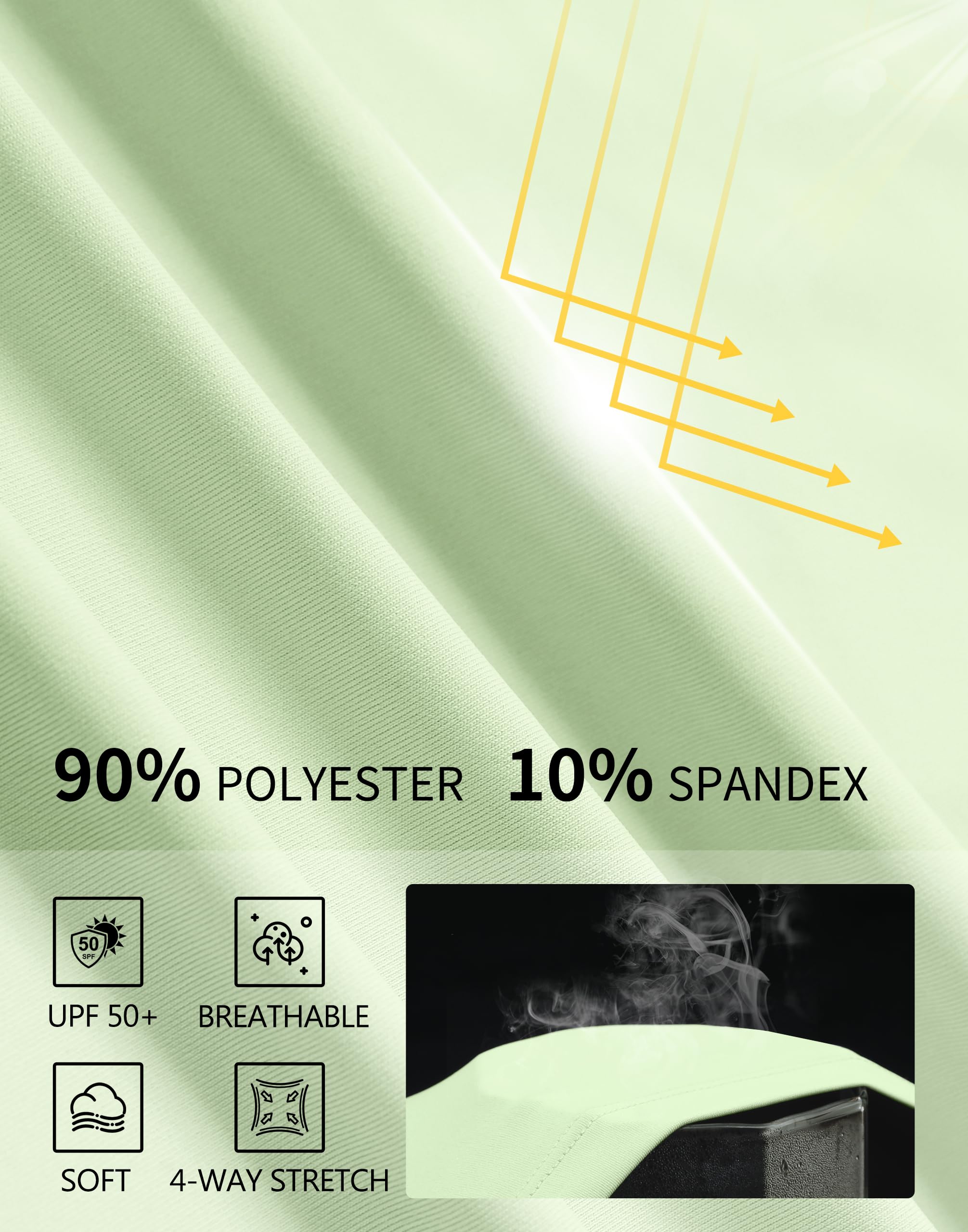 Pioneer Camp Sweat à capuche à manches longues avec protection solaire UPF 50+ pour femme - Manches longues - Pour la pêche, la randonnée, l'extérieur, les UV