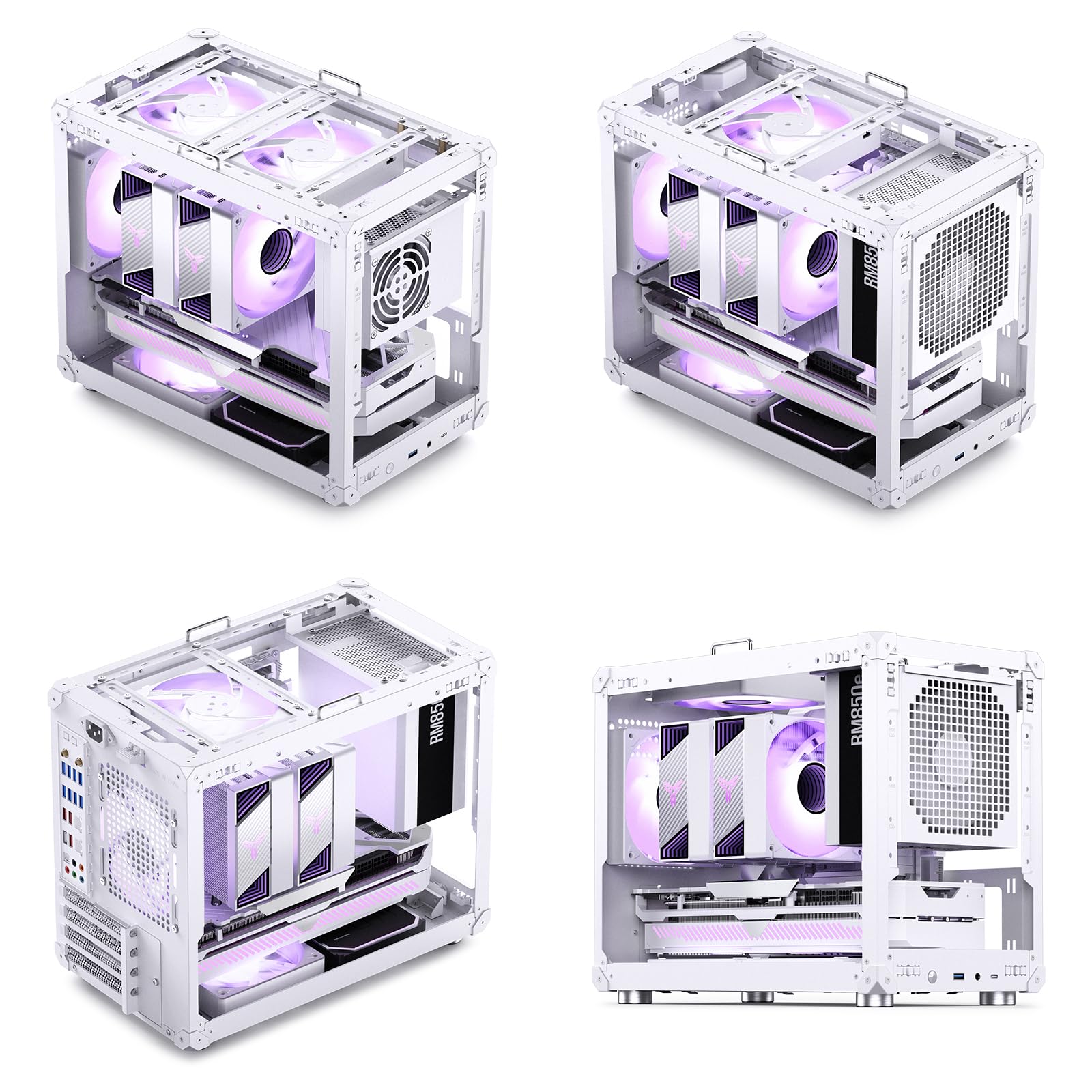 Amazon.co.jp: PCケース M-ATXケース JONSBO C6 MAX (ホワイト
