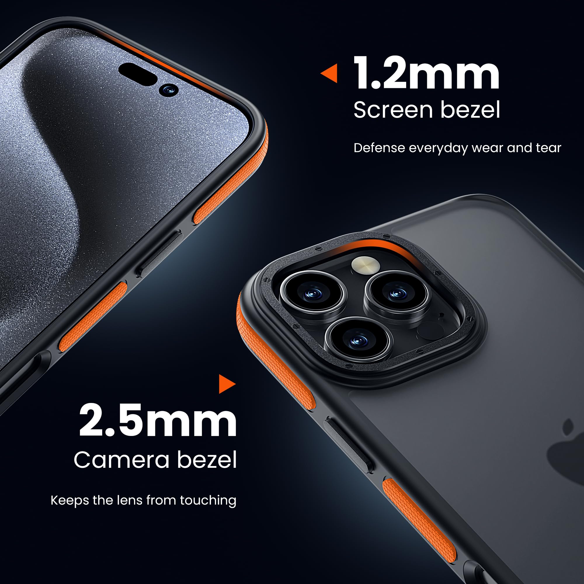 Amazon.com: Yriklso for iPhone 16 Pro Phone Case, Shockproof for