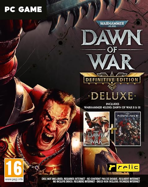 Warhammer 40,000 Dawn of War - Definitive Edition Deluxe (Code de téléchargement du jeu dans la boîte) - PC - 1