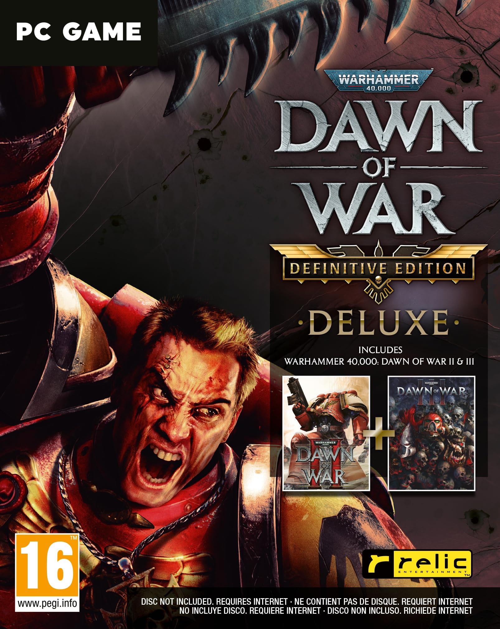 Warhammer 40,000 Dawn of War - Definitive Edition Deluxe (Download Code in Box) - PC