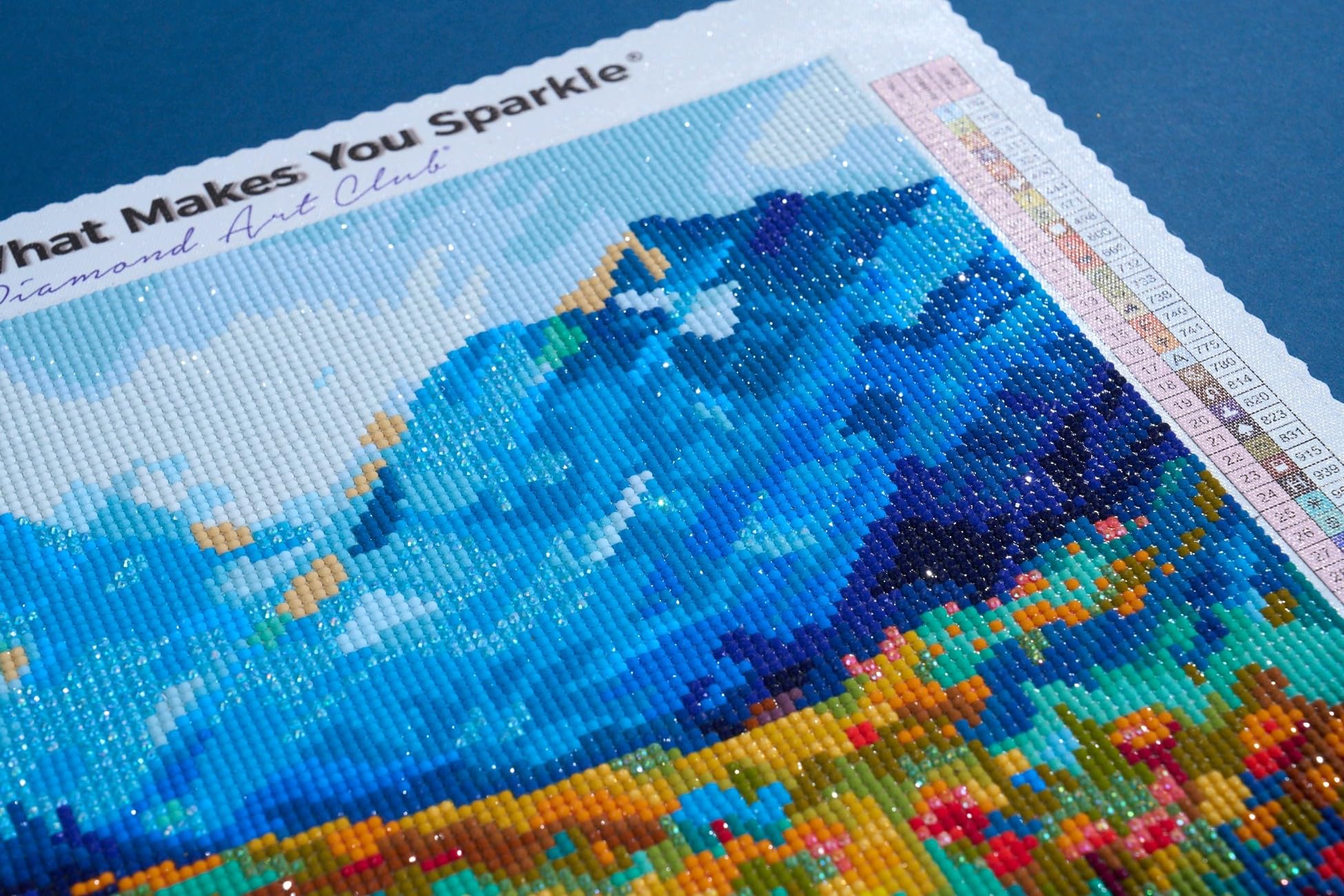 DIAMOND ART CLUB Blooming Meadow Diamond Painting Kit, Fun DIY