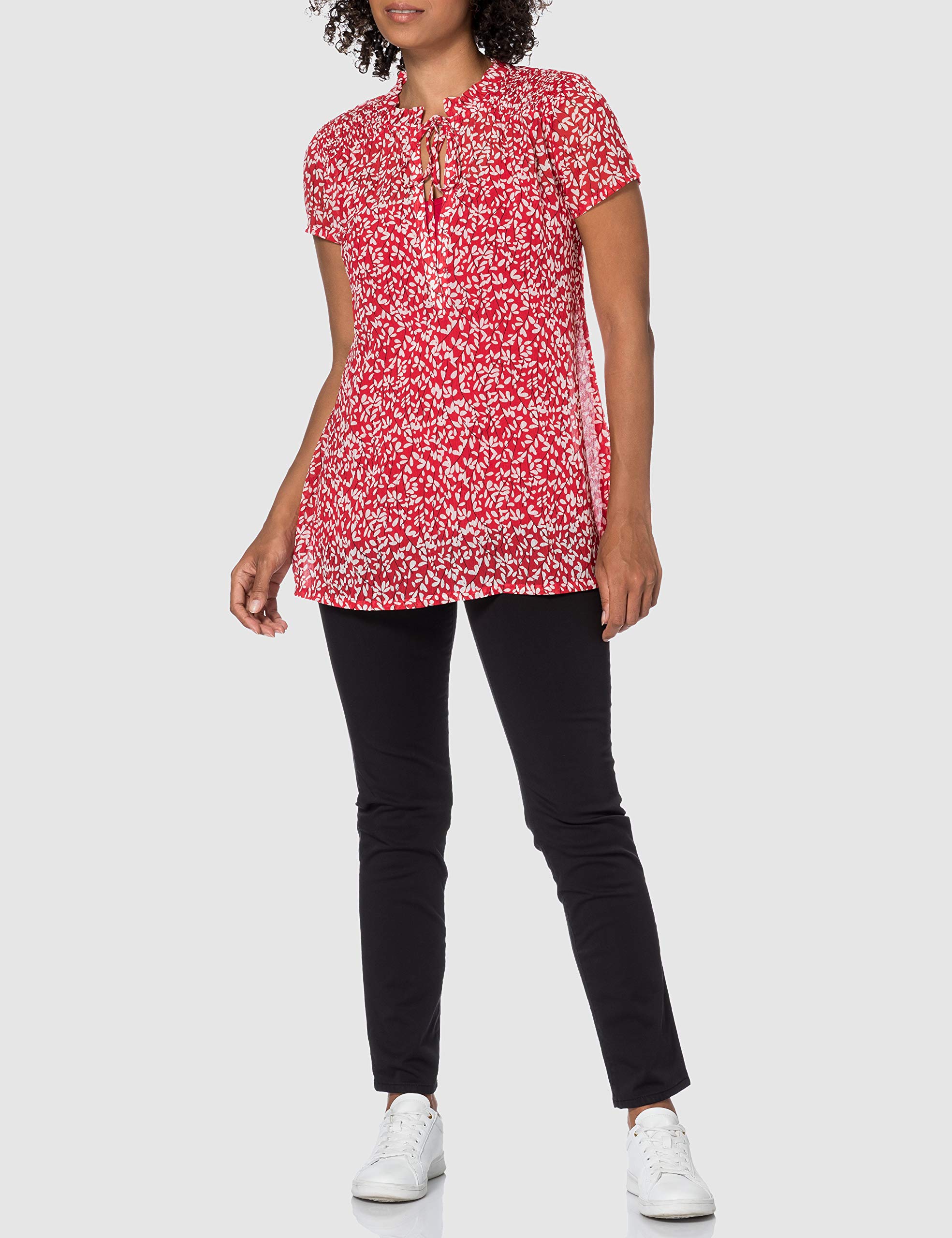 Damen Blouse Nurs Ss AOP Soave Bluse