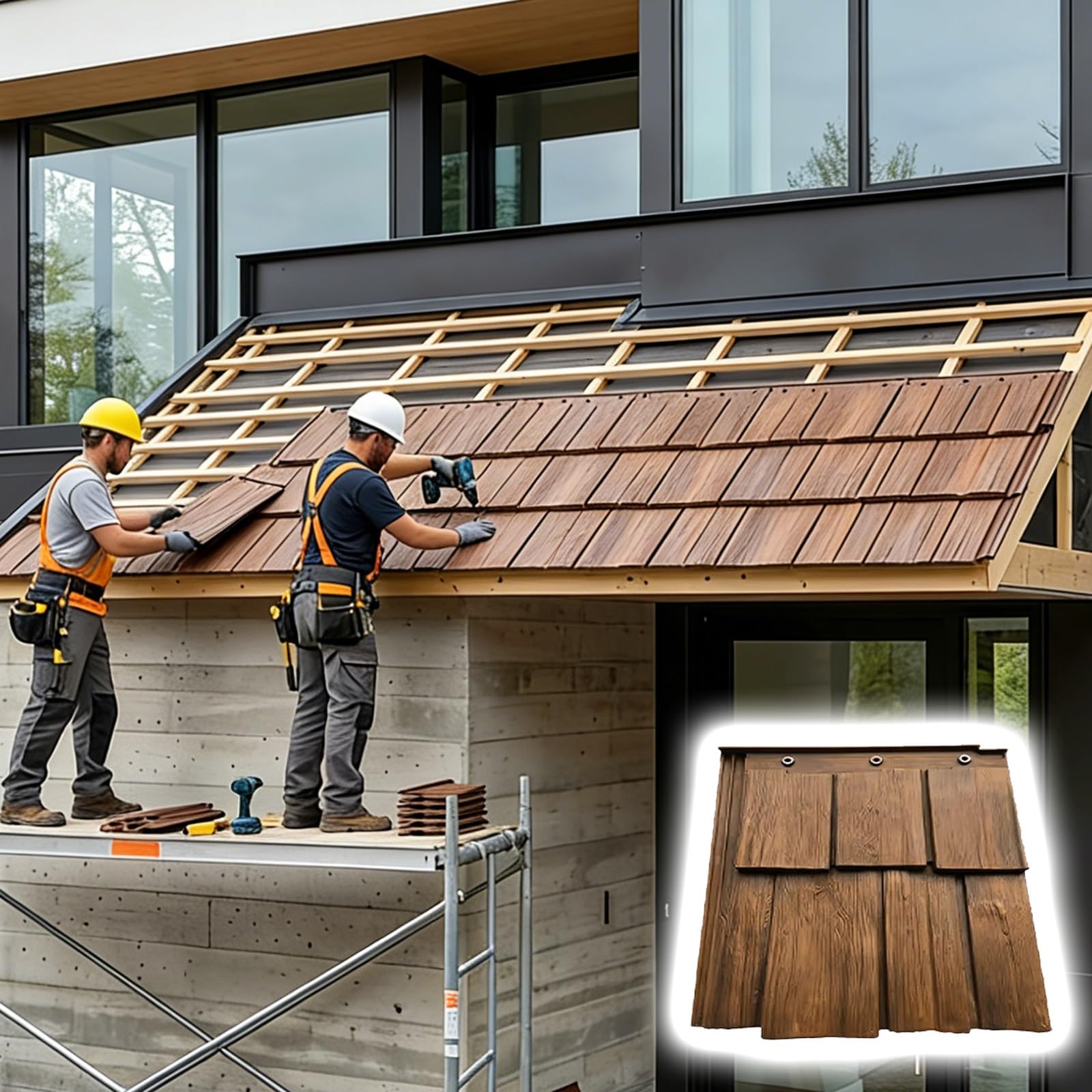 Azulejos de tejas de techo materiales de construcción interior exterior
