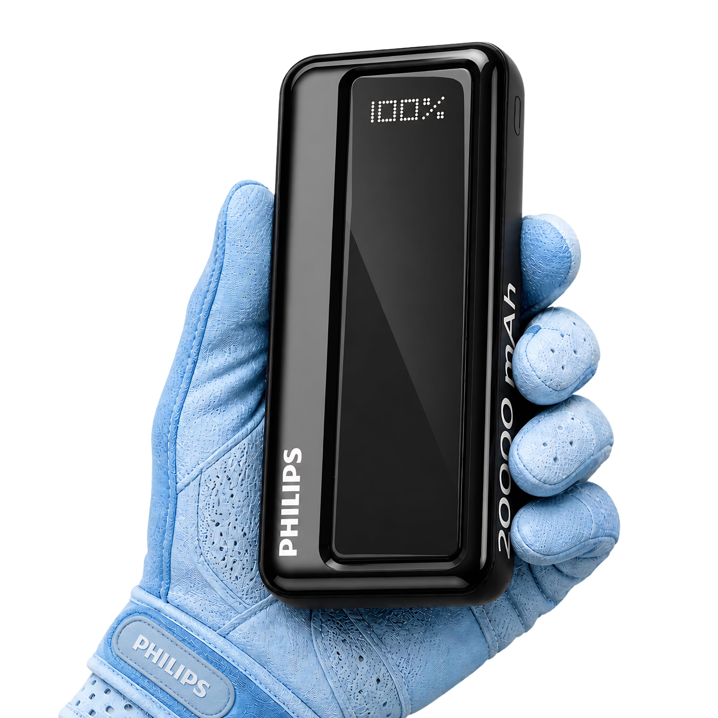 Philips 20000mAh 22.5W Fast Charging Power Bank (Slate Black) with Digital LED Display | Type-C Input/Output | 3 Output Ports | Lithium Polymer | Portable for Mobile, Tablet & Earbuds-image-29