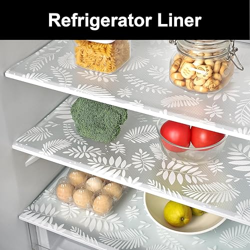 Vista 60 de Cooyes - Revestimiento para estantería de alacena, refrigerador, cajón, cocina, almacén, escritorio, tapete no adhesivo, antideslizante, duradero