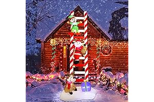 Joliyoou Giant 10FT Christmas Inflatable Decorations