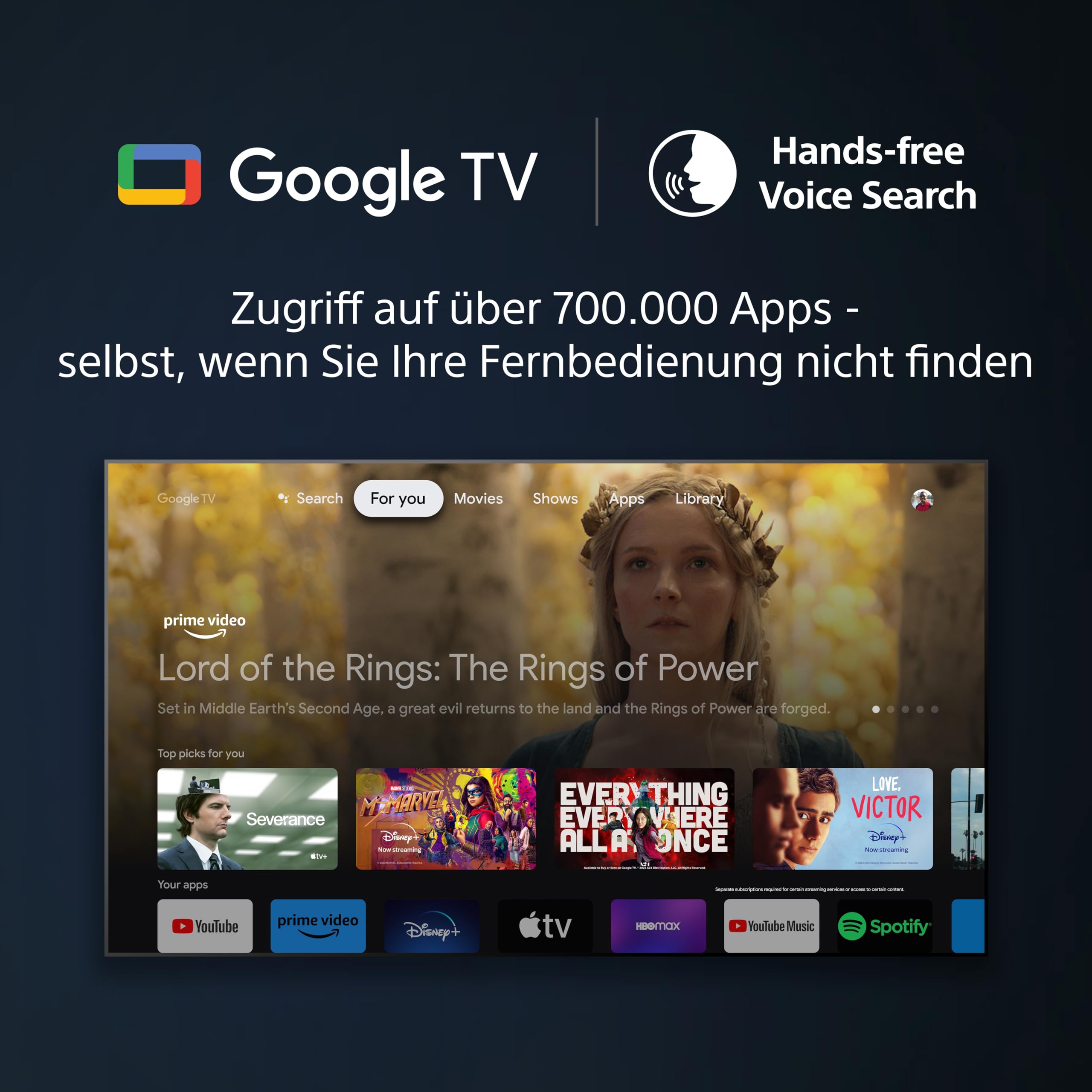 Sony BRAVIA 9 QLED (XR l Mini LED) 75 Zoll 4K HDR Google Smart TV (2024) | Gaming-Funktionen, IMAX Erweitert, Dolby Vision Atmos, Chromecast, AirPlay, 120Hz K75R90 [Energieklasse D]