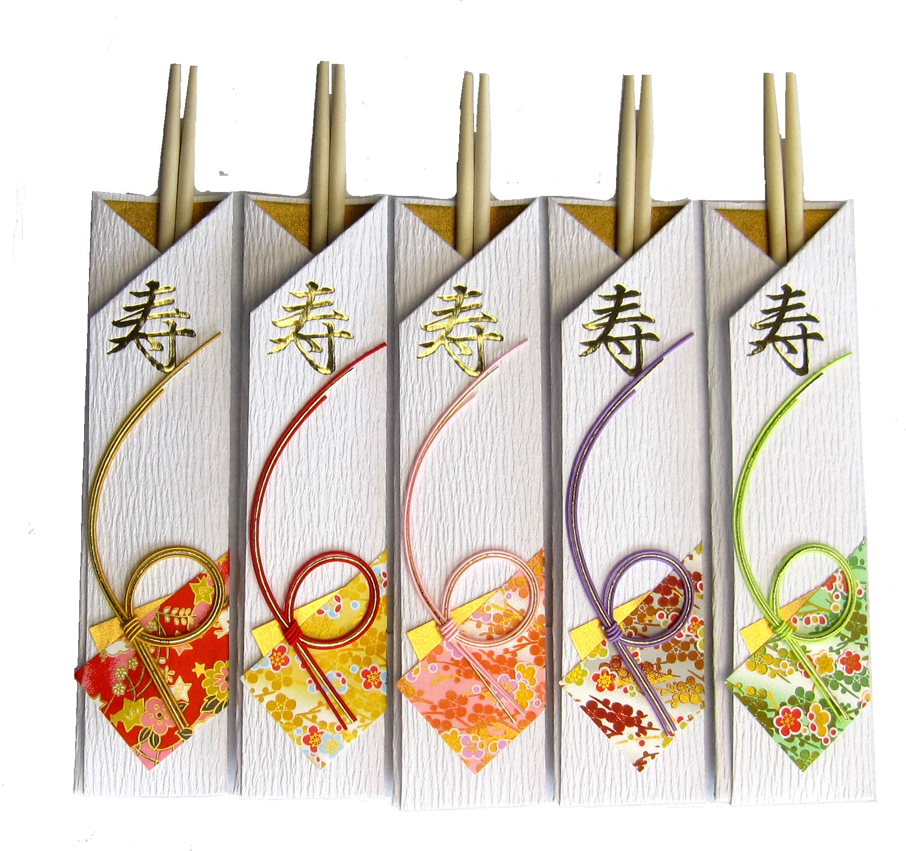 Amazon | 水引そうきち 祝箸五膳セット おせち 懐石 祝膳 お正月会席に