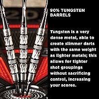 Vista 5 de Viper Juego de dardos de punta suave de tungsteno al 90% Diamond con estuche