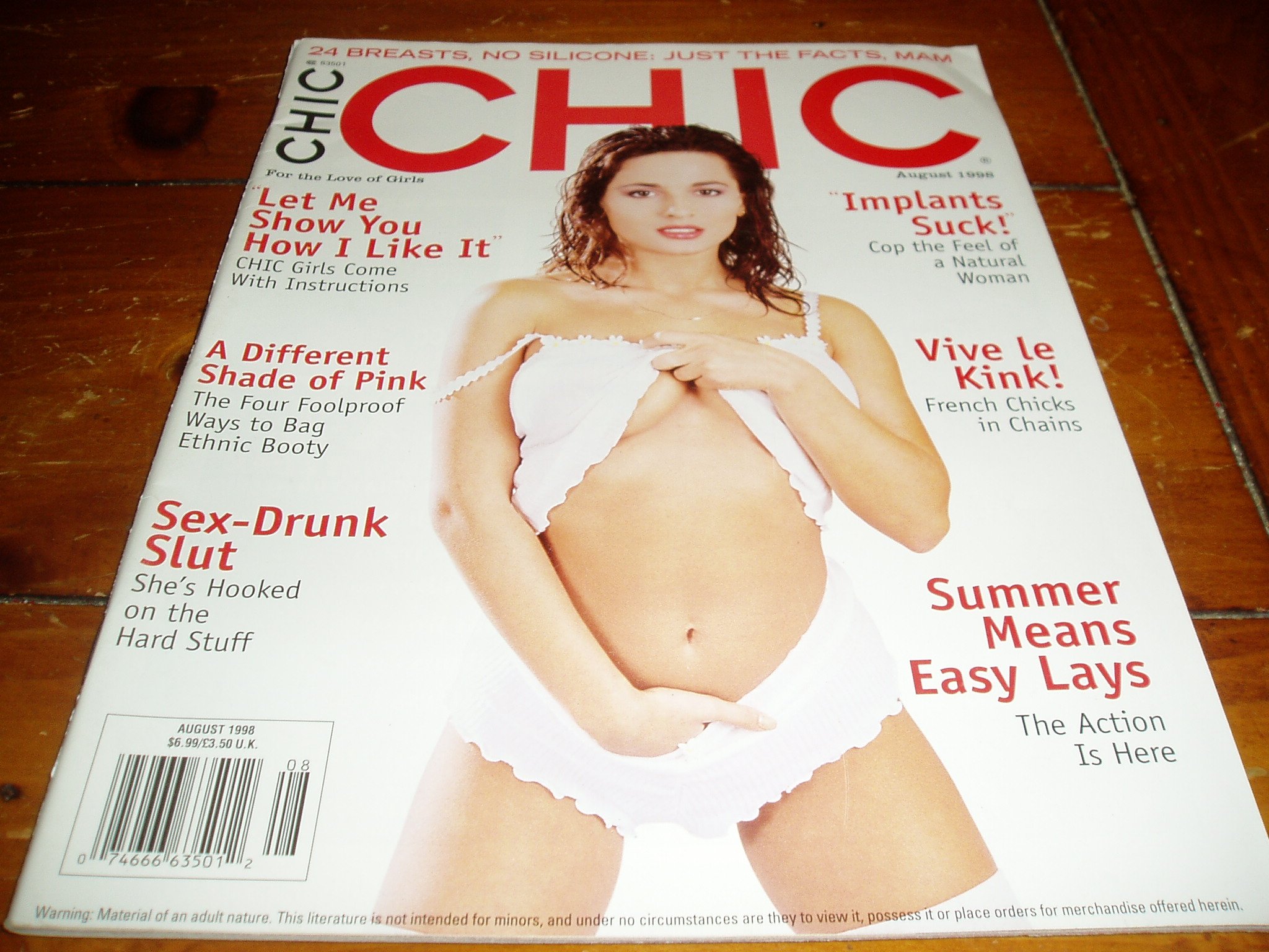 Amazon.com: Chic Magazine August 1998 Issue: Larry Flynt: Everything Else