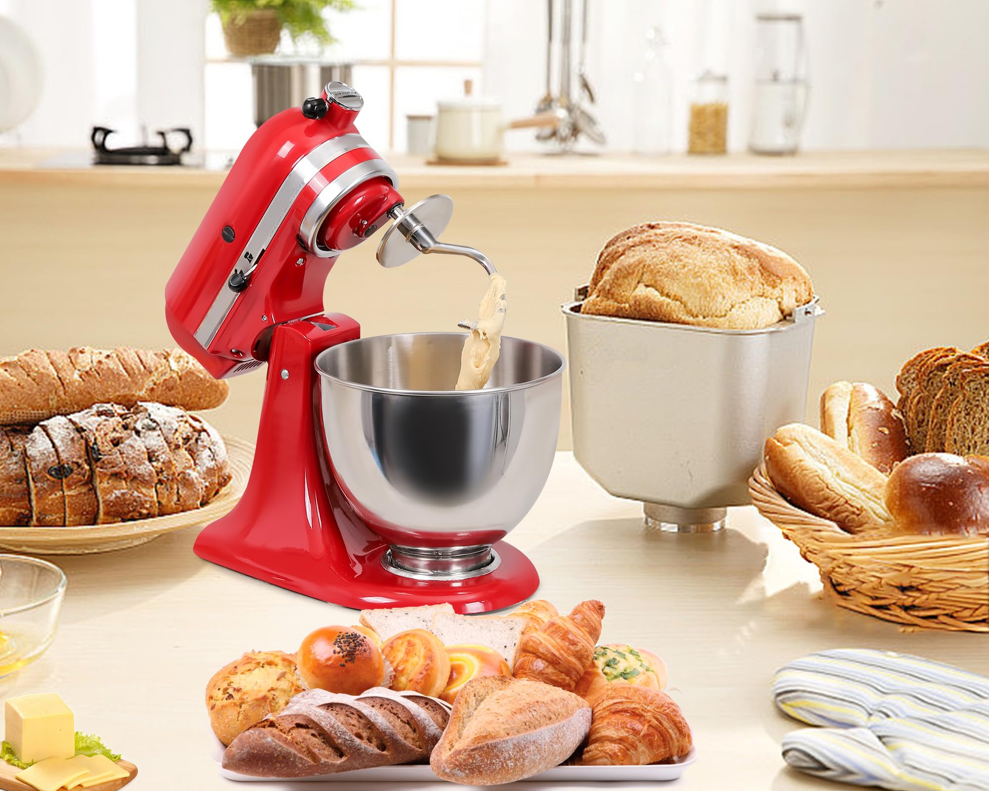 KitchenAid Dough Hook - Stainless Steel -7