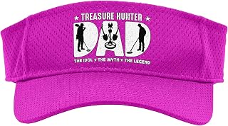 Treasure Hunter Dad The Idol Treasure Hunt Treasure Hunter Sport Sun Visor