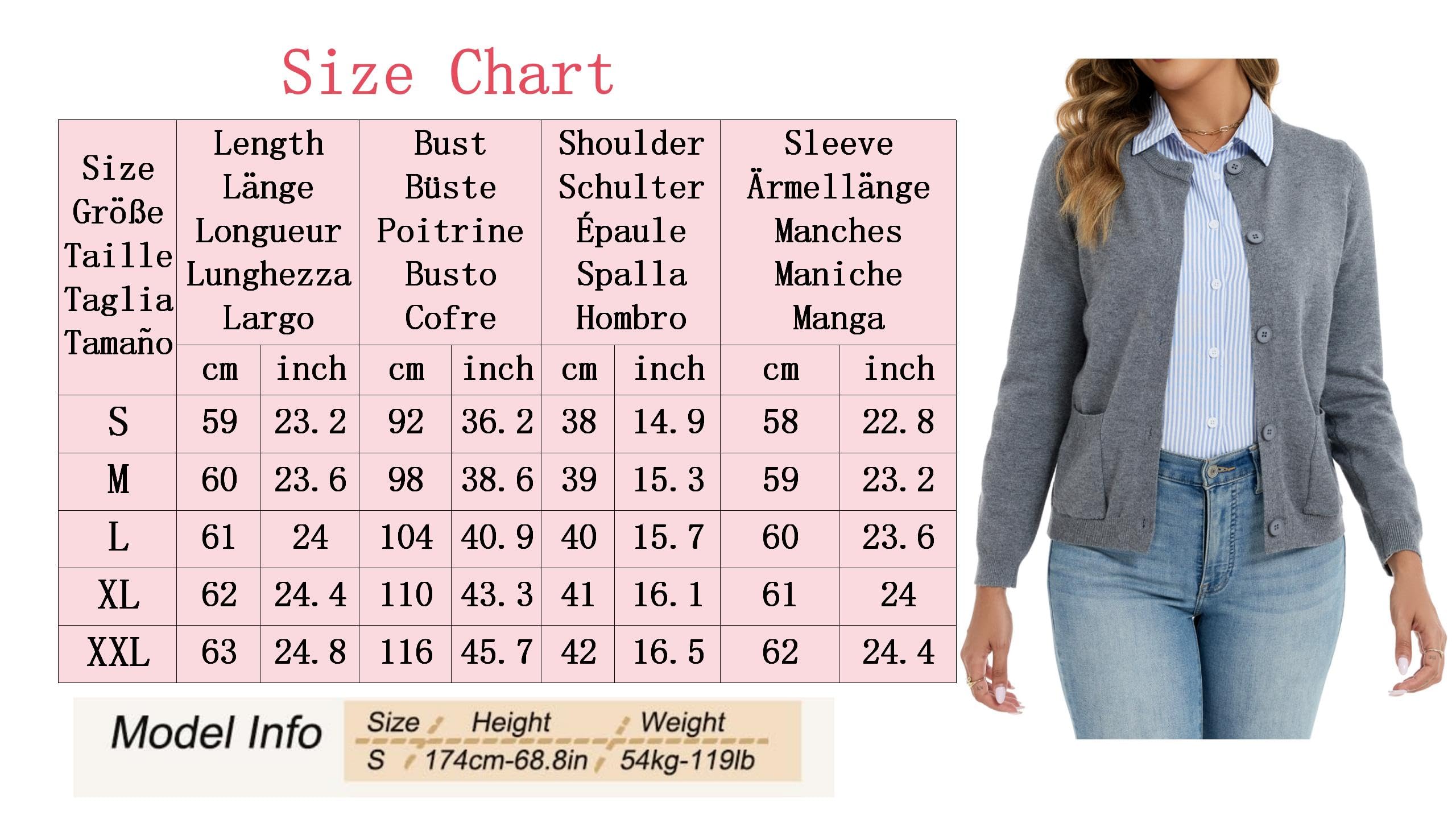 Cárdigan de punto para mujer de manga larga, cuello redondo, corto, de punto fino, con botones, bolsillos, informal, suave y fino