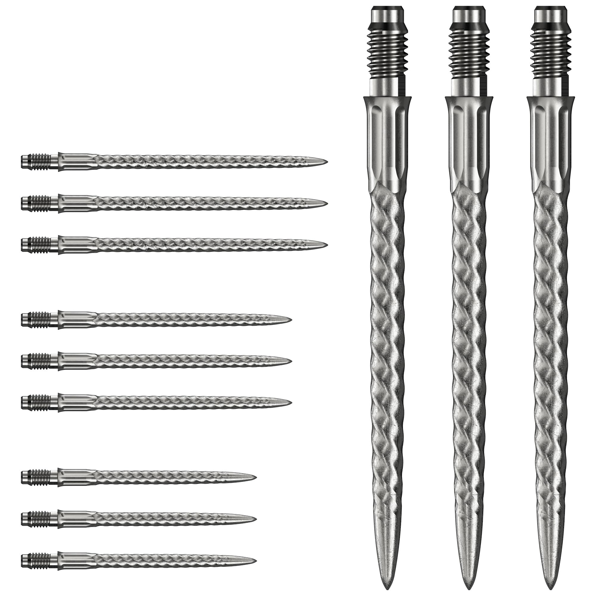 Mission R2.5 Rapid Dart Points - RVX - Universal - Silver - 35mm