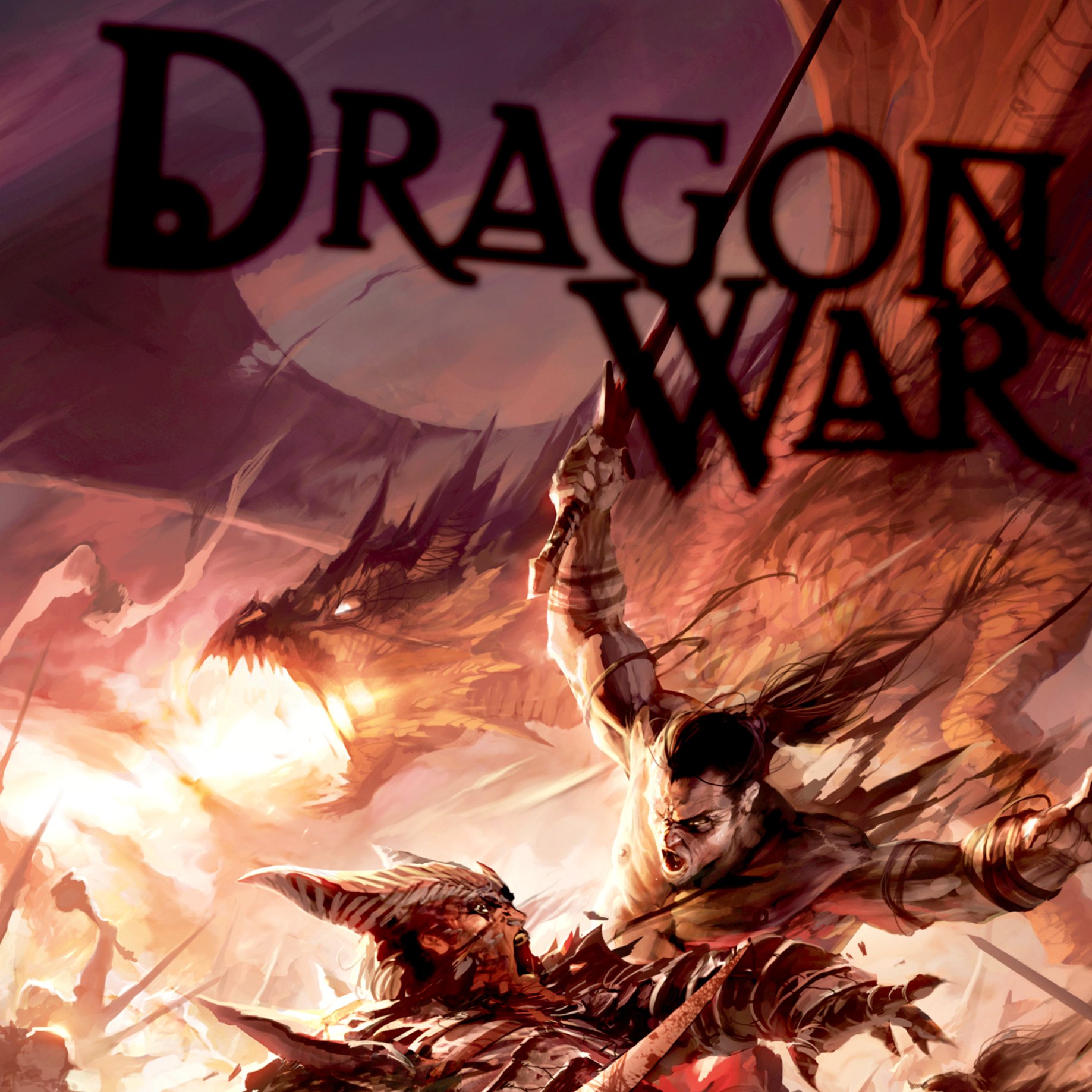 Cover art for Dragon War: Eberron: The Draconic Prophecies, Book 3