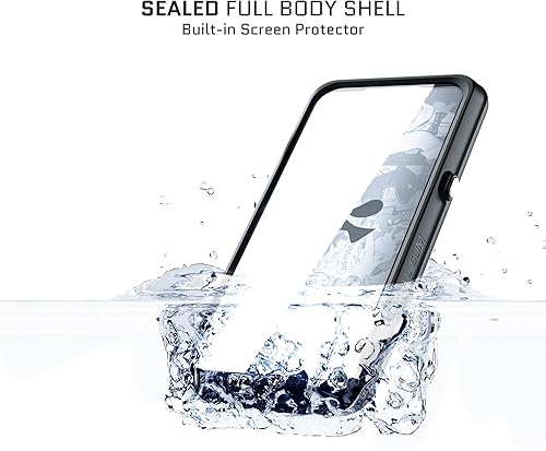 Miniatura 3 de Ghostek Nautical - Funda delgada impermeable para Apple iPhone 15 Pro, protector de pantalla y lente de cámara integrado, compatible con MagSafe