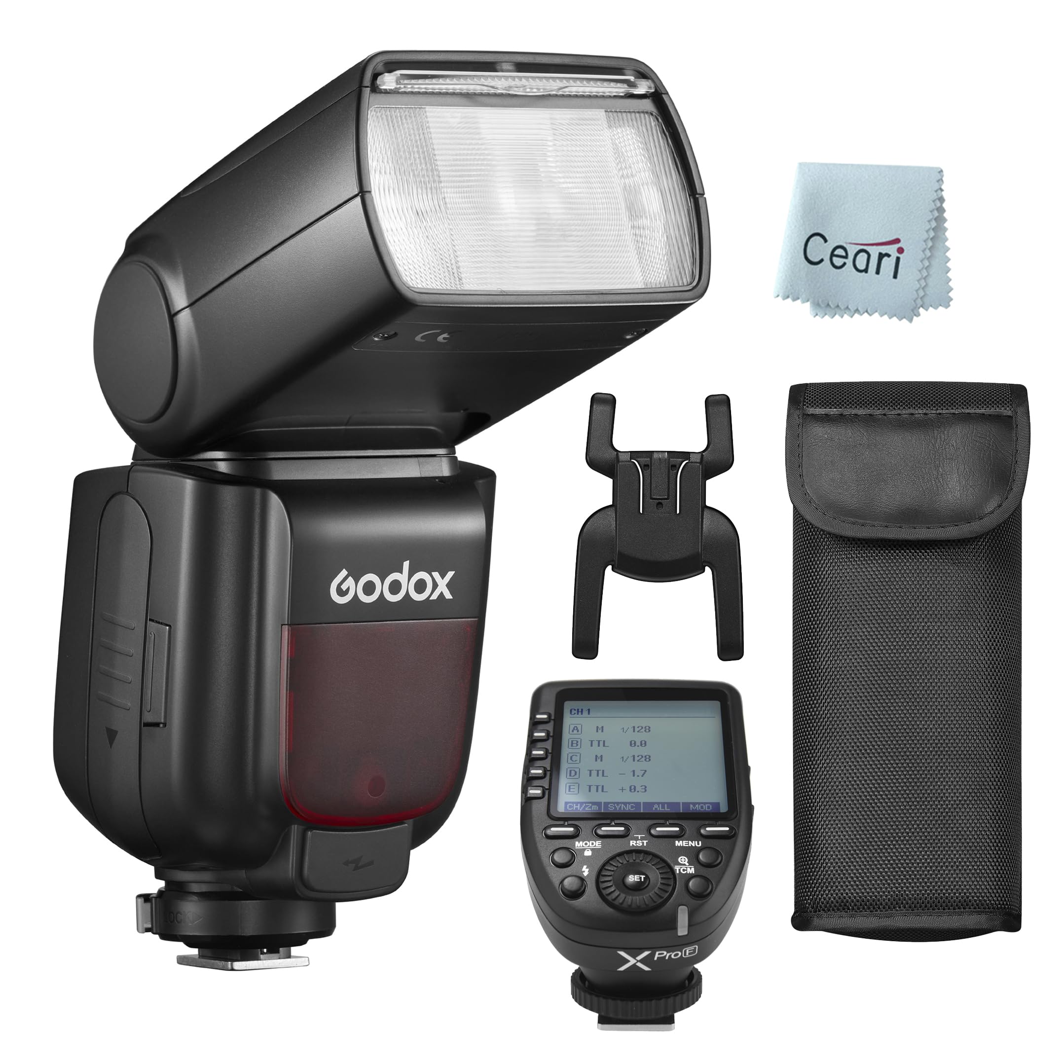 Godox TT685II-F Flash With Xpro-F Trigger Kit - TTL Speedlight For Fujifilm Cameras