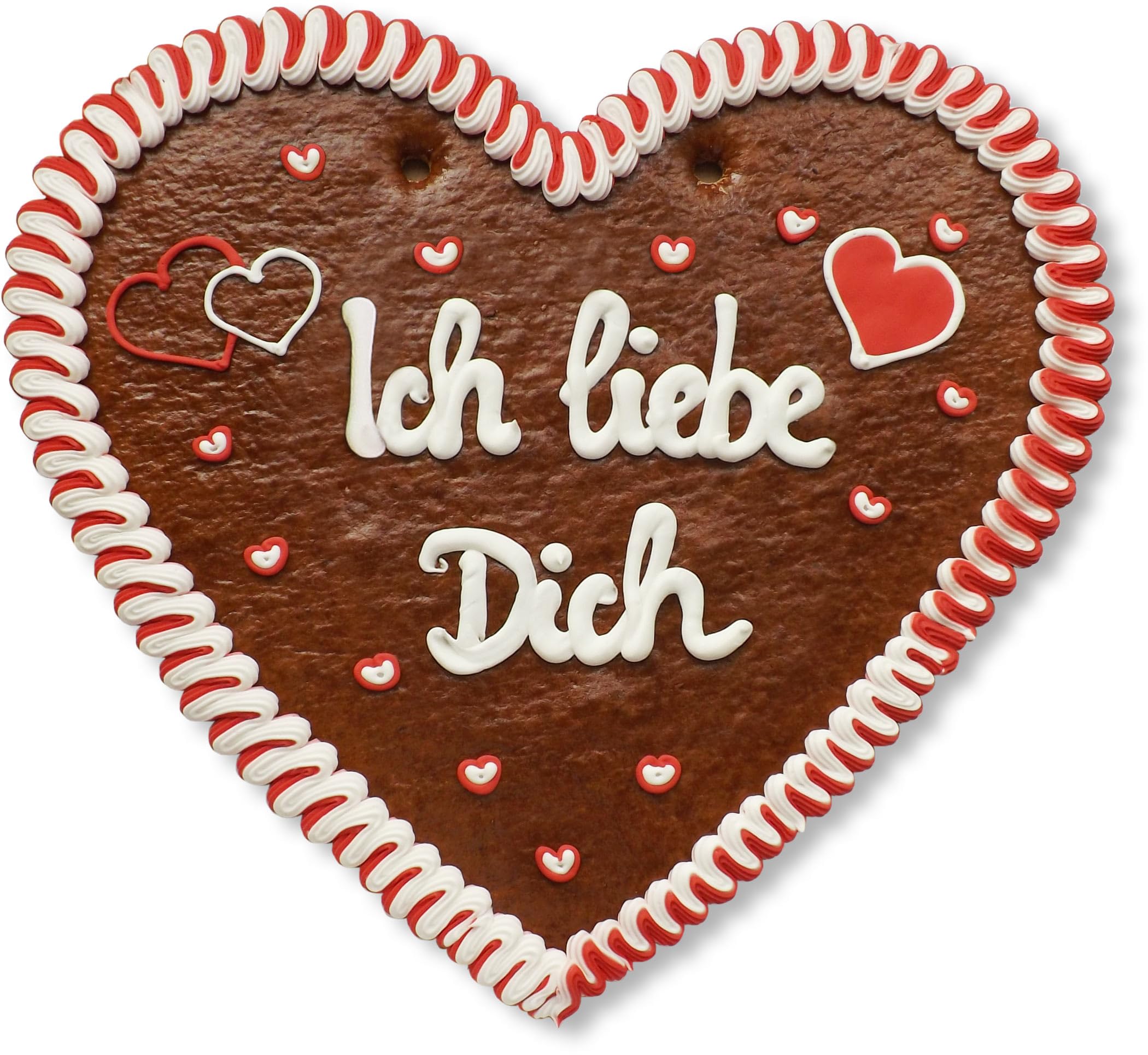XXL Lebkuchenherz mit Spruch "Ich liebe Dich", 50 cm