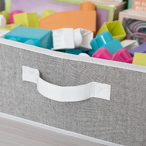 Miniatura 7 de StorageWorks Organizadores colgantes de armario de 6 estantes, paquete de 3 organizadores de armario grandes con asas