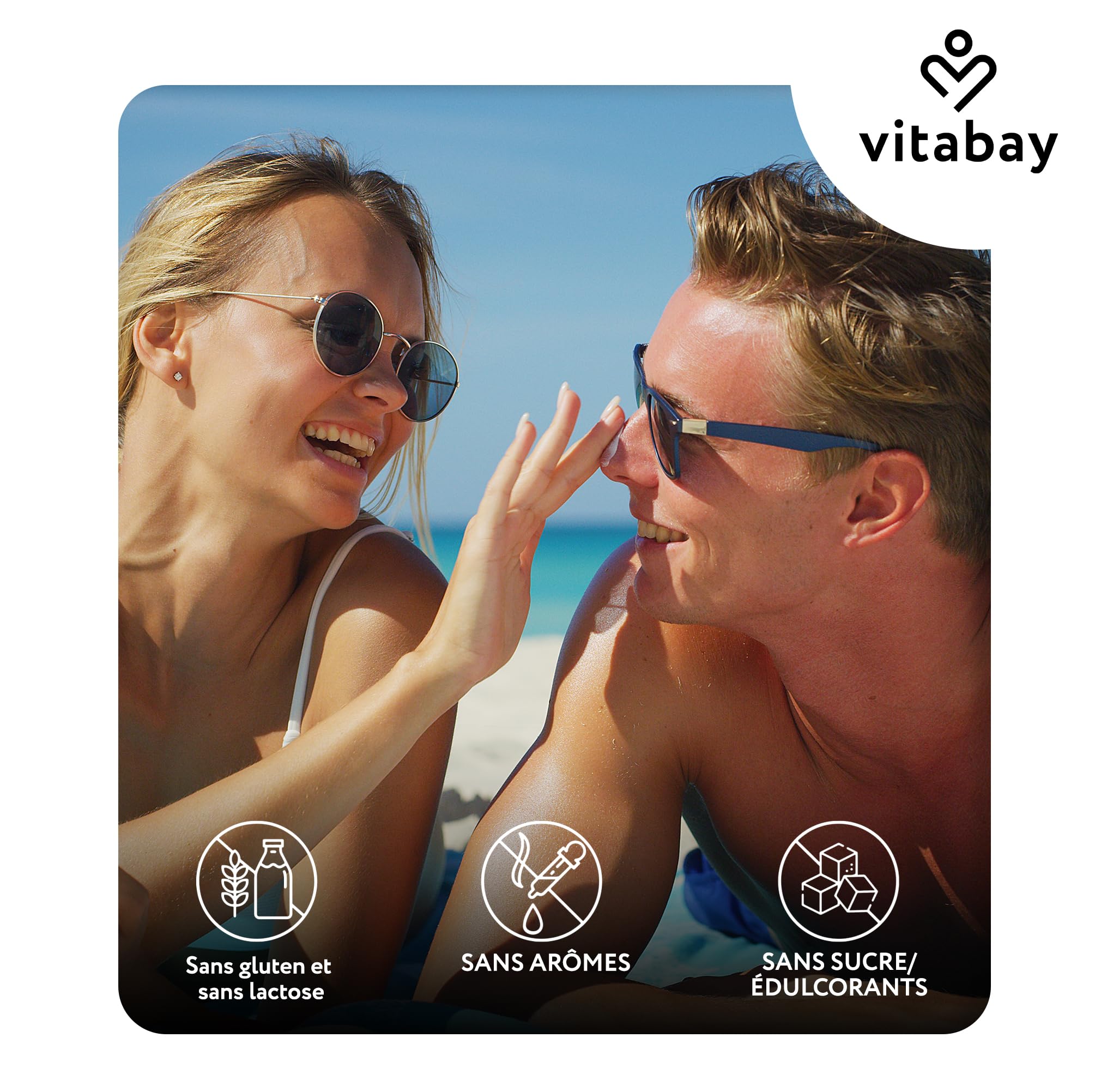 Vitabay Astaxanthine 12 mg hautement dosée – 90 capsules softgel véganes – testée en laboratoire & sans additifs – naturellement issue d’extrait d’algue Haematococcus pluvialis – réserve pour 6 mois
