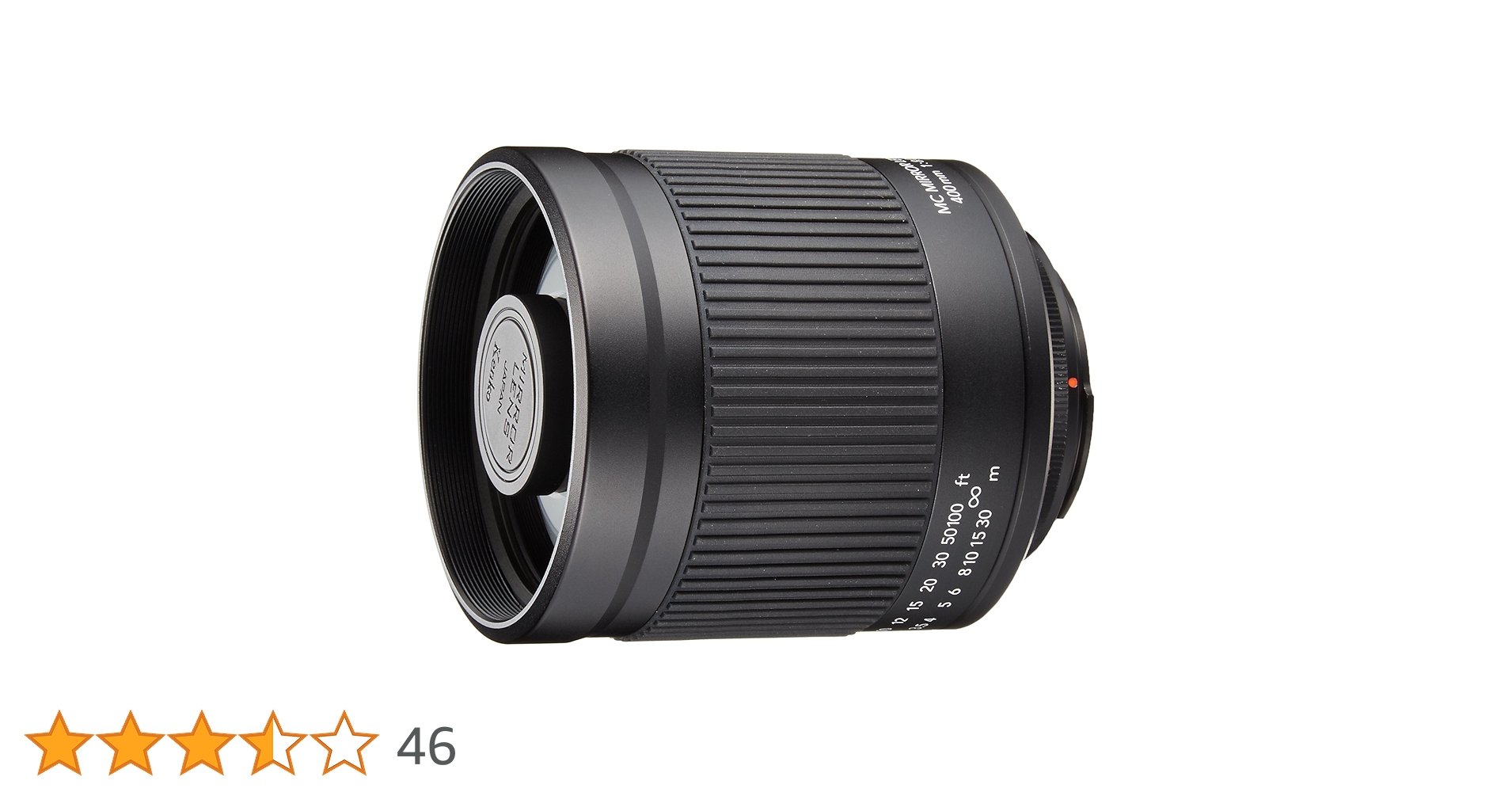 Kenko ケンコー/交換レンズ/400mmミラー/MC MIRROR 400mm F8.0/-/交換レンズ/Bランク/82【中古】 Kenko ケンコー/交換レンズ/400mmミラー/MC MIRROR 400mm F8.0
