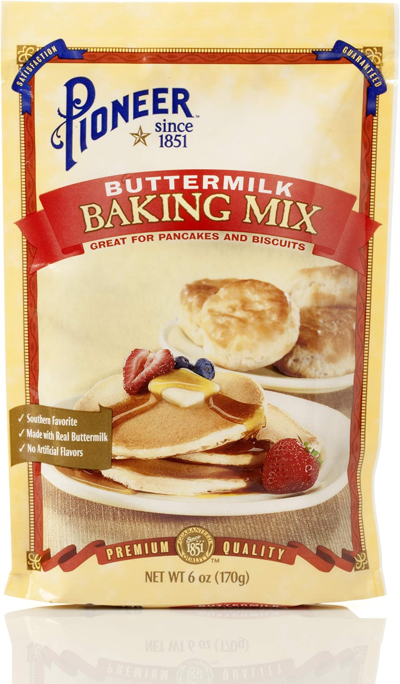 Pioneer Buttermilk Biscuit and Baking Mix, 6 Ounce (Pack of 12)