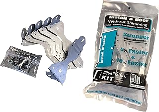 EXPR® Premium Door Install Kit (2-3x Stronger) | Secures Both Sides of Door | Installs 1 Door