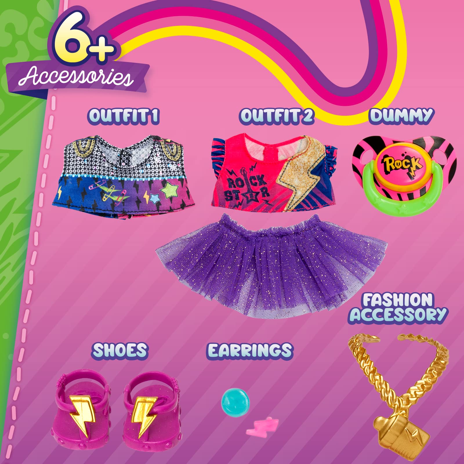 MUÑECA BABY COOL ROXIE ROCKER