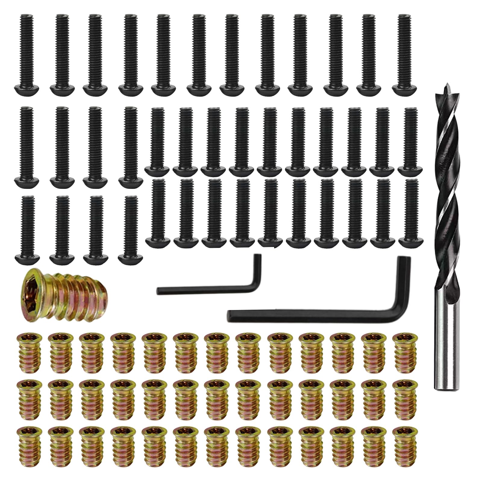 SGTBQLL 40-Piece Inserts + Bolts