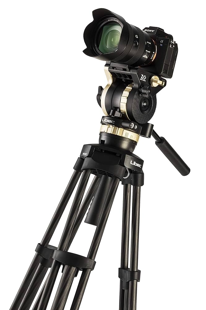 Amazon | Libec NX-100MC カーボンビデオ三脚 ミッド