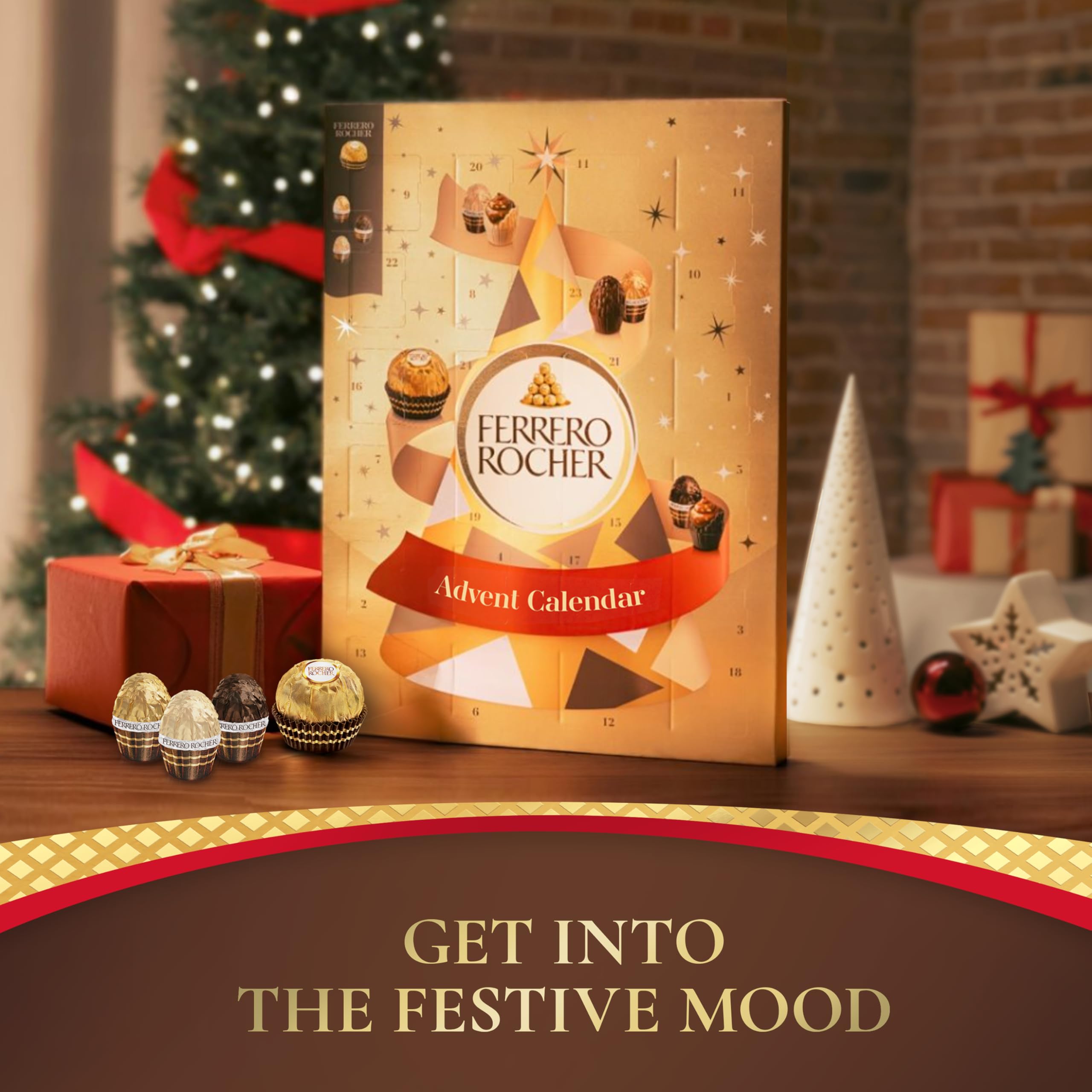 Calendario de Adviento Ferrero Rocher Golden Moments 258 gramos