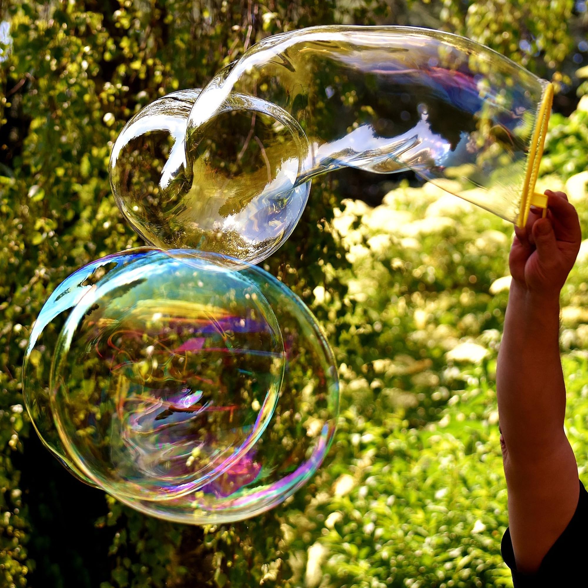 Smart-Planet Burbujas de jabón líquido concentrado para 1 litro de jabón para máquinas y pistolas, solución de jabón para mezclar con agua para niños, 1 bolsa de recarga de 1 L