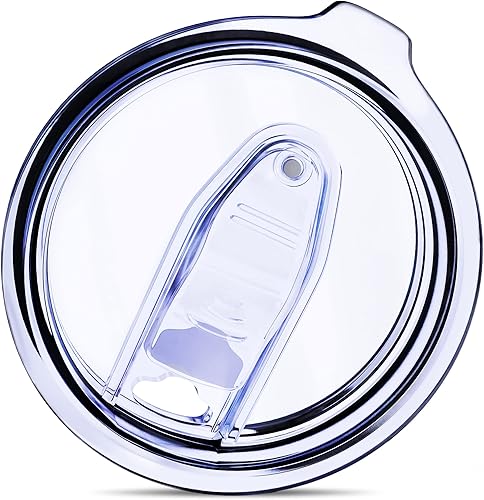 Paquete de 1 tapa de repuesto para vasos Yti de 20 y 10 onzas, 3.3 pulgadas de diámetro, tapas a prueba de derrames, cubiertas deslizantes de