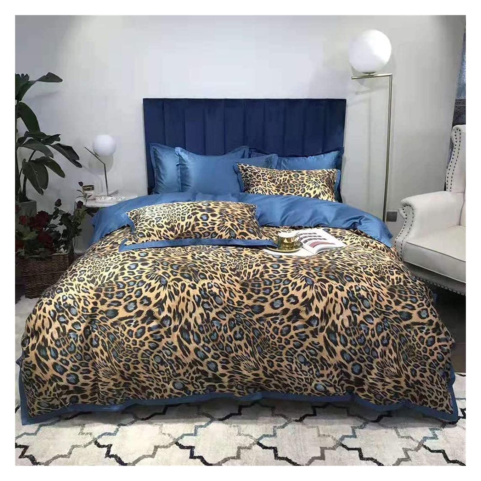 Léopard 57850 Nappe Motif Imprimé Léopard, 54 Par 274,3 Cm