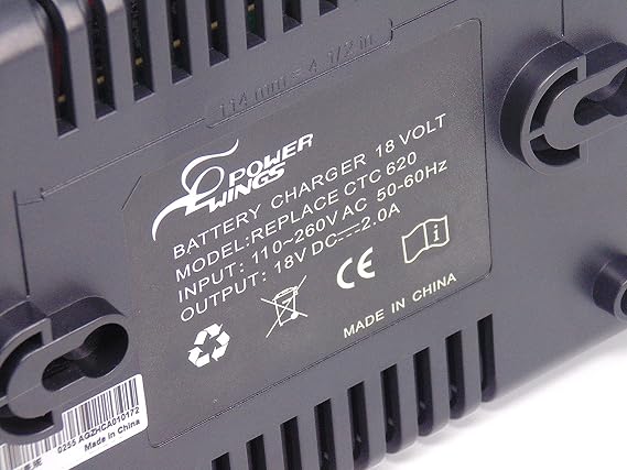 CTC620 Charger Replace for Snap On 18V Charger CTB4187 CTB6187 CTB6185 Series Tool Battery