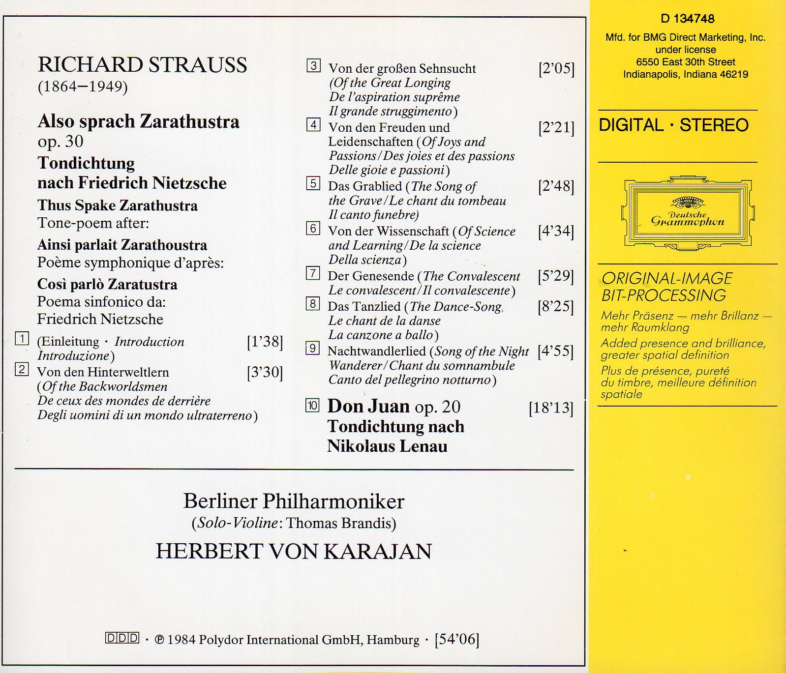 Also Sprach Zarathustra