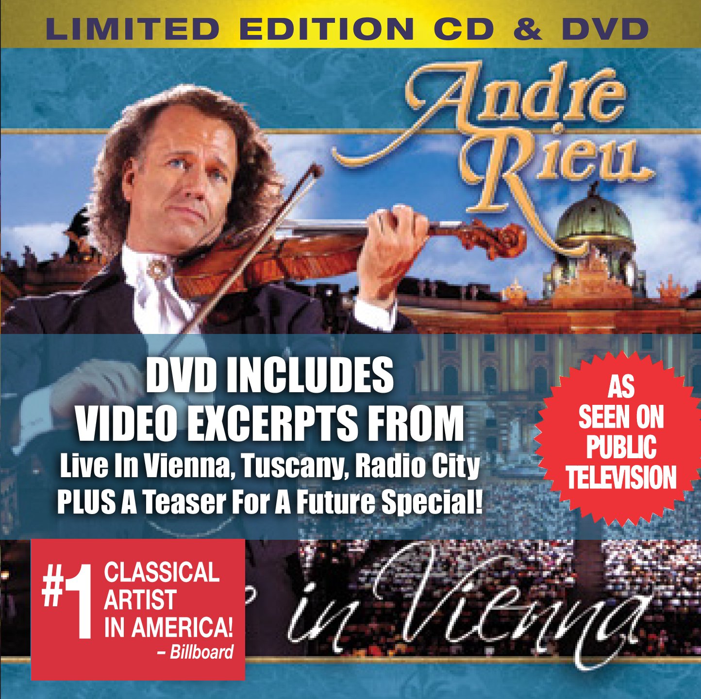 Live In Vienna [Audio CD] Rieu, Andre and Andre Rieu