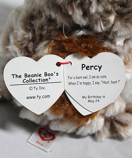 タイ(Ty) ぬいぐるみ Beanie Boo's パーシー (M) 36326 - 5