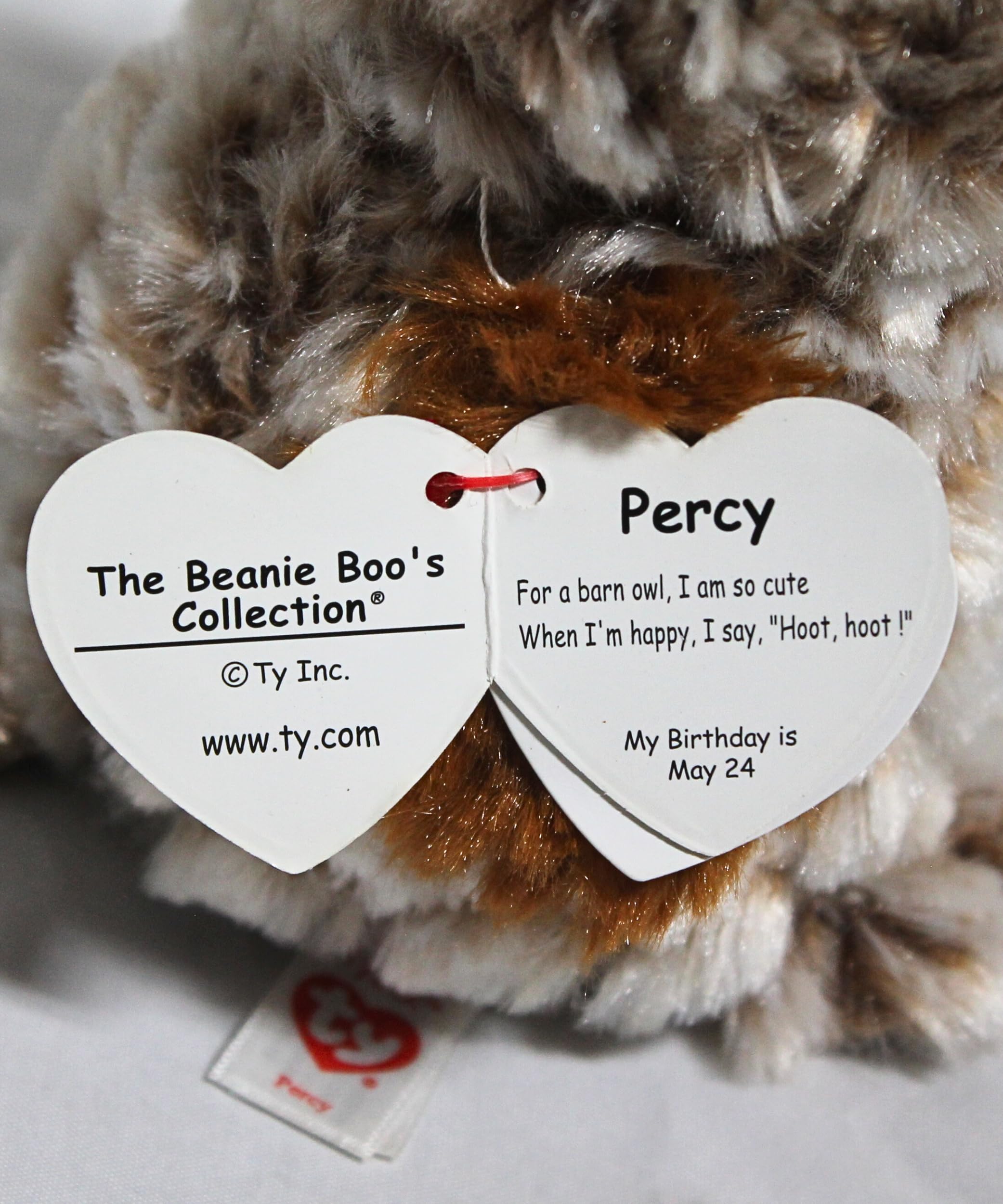 タイ(Ty) ぬいぐるみ Beanie Boo's パーシー (M) 36326 - 5