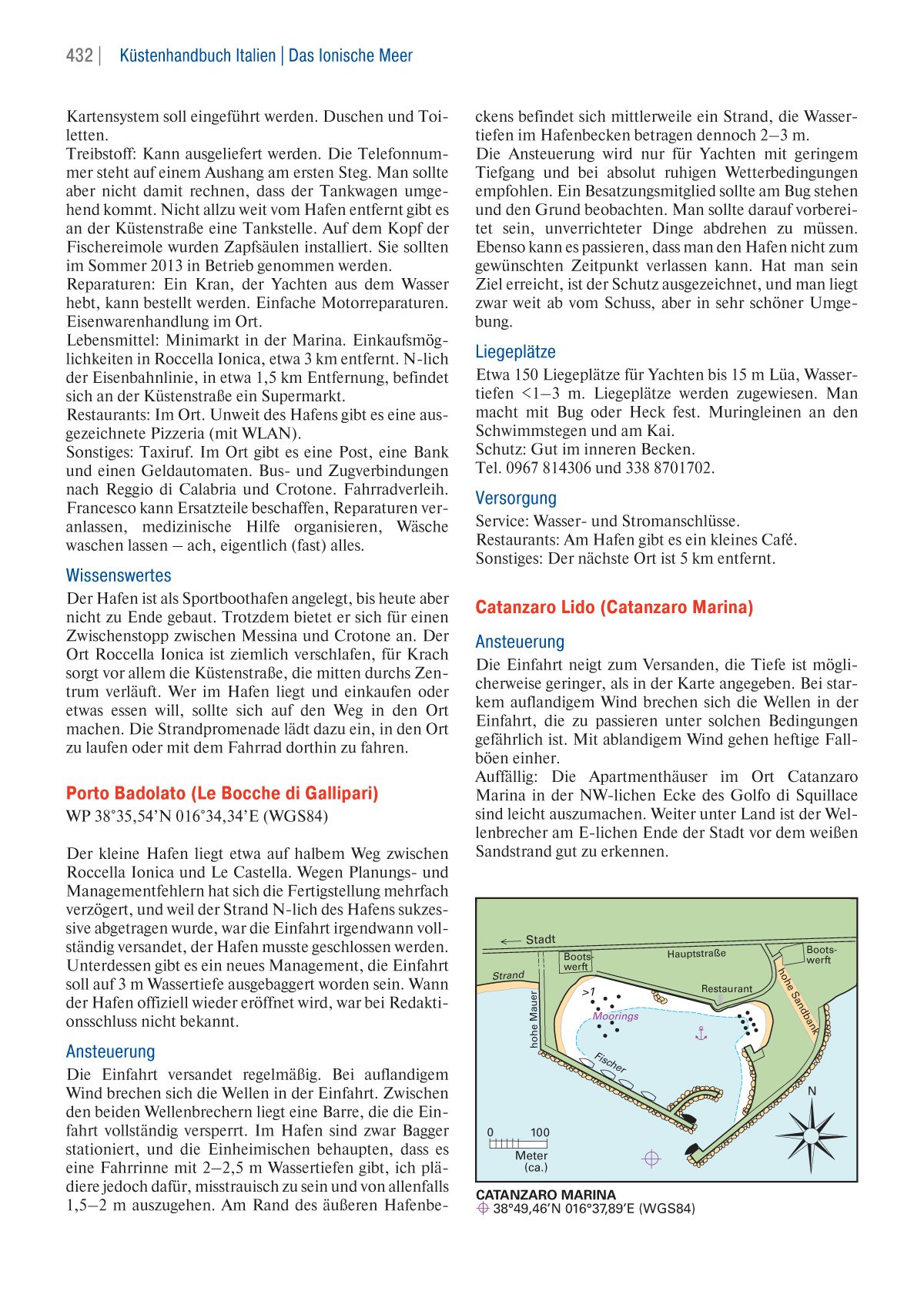 Küstenhandbuch Italien: Ventimiglia - Brindisi, mit Sardinien, Sizilien und Malta