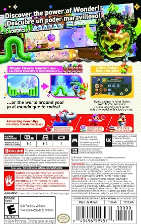 Super Mario Bros. Wonder - Nintendo Switch