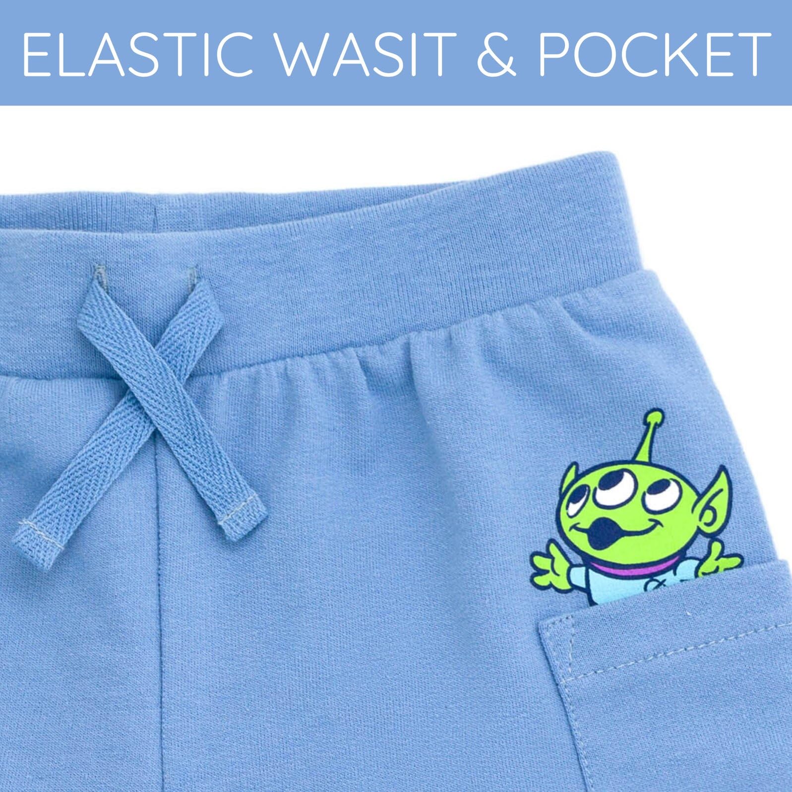 Disney T-Shirt- und Shorts-Outfit-Set für Neugeborene bis Kleinkinder (0–3 Monate – 5)