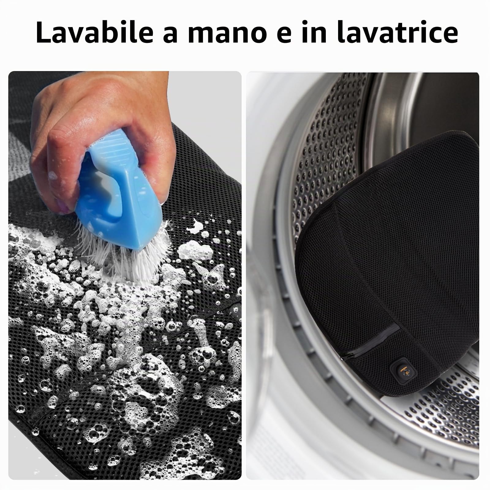 Thermrup Cuscino riscaldato mobile per sedile con funzione USB, con 3 livelli di regolazione della temperatura, per casa ed esterni, lavabile (cuscino per seduta)