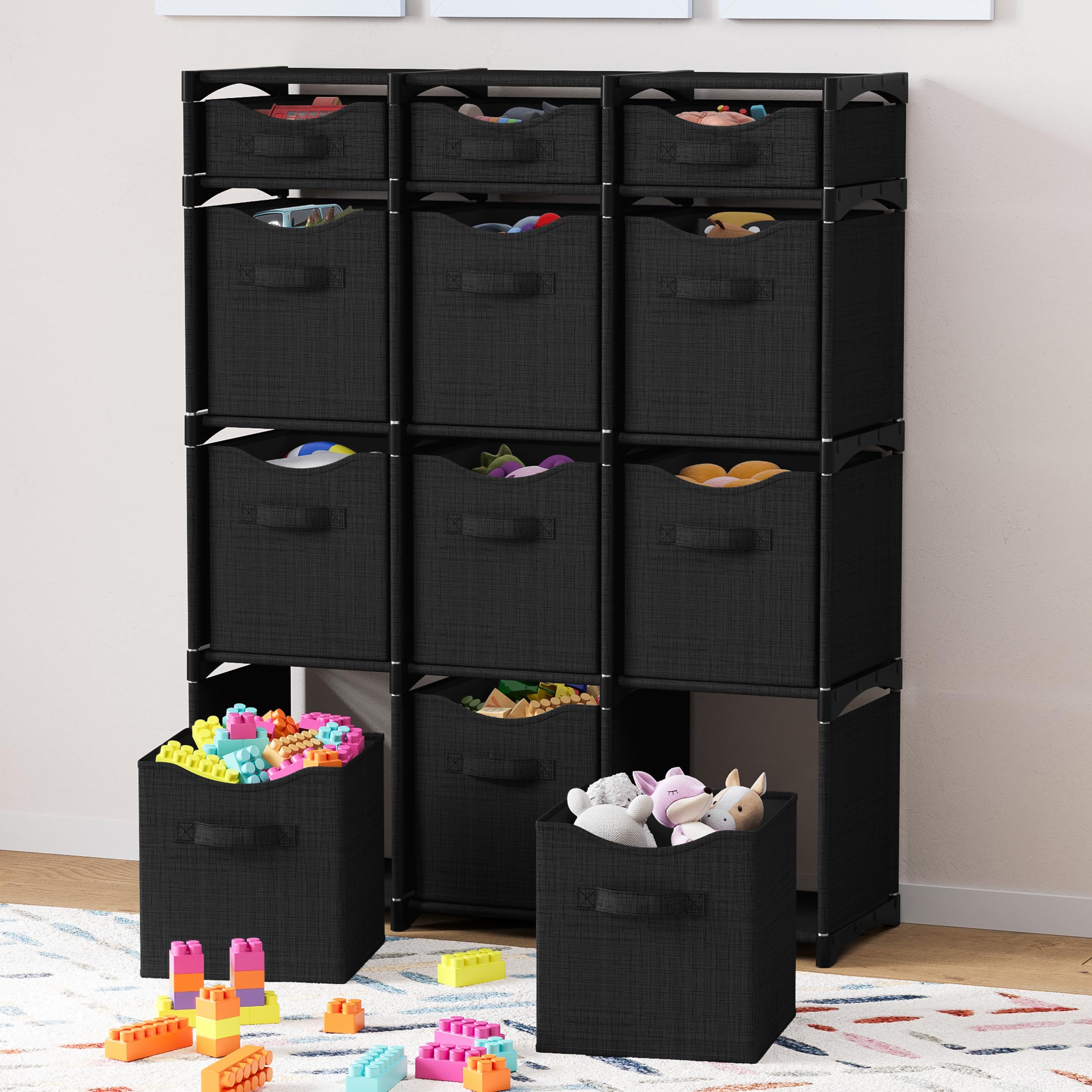 Mini Cube Storage Snapklik.com : 12 Cube Closet Organizers And Storage Includes All ...