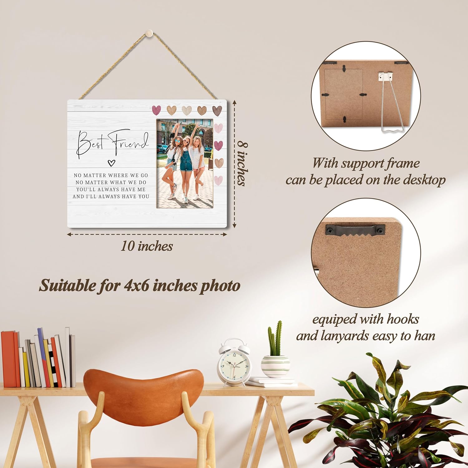 Best Friends Picture Frame Gift, BFF Gifts, Friends...