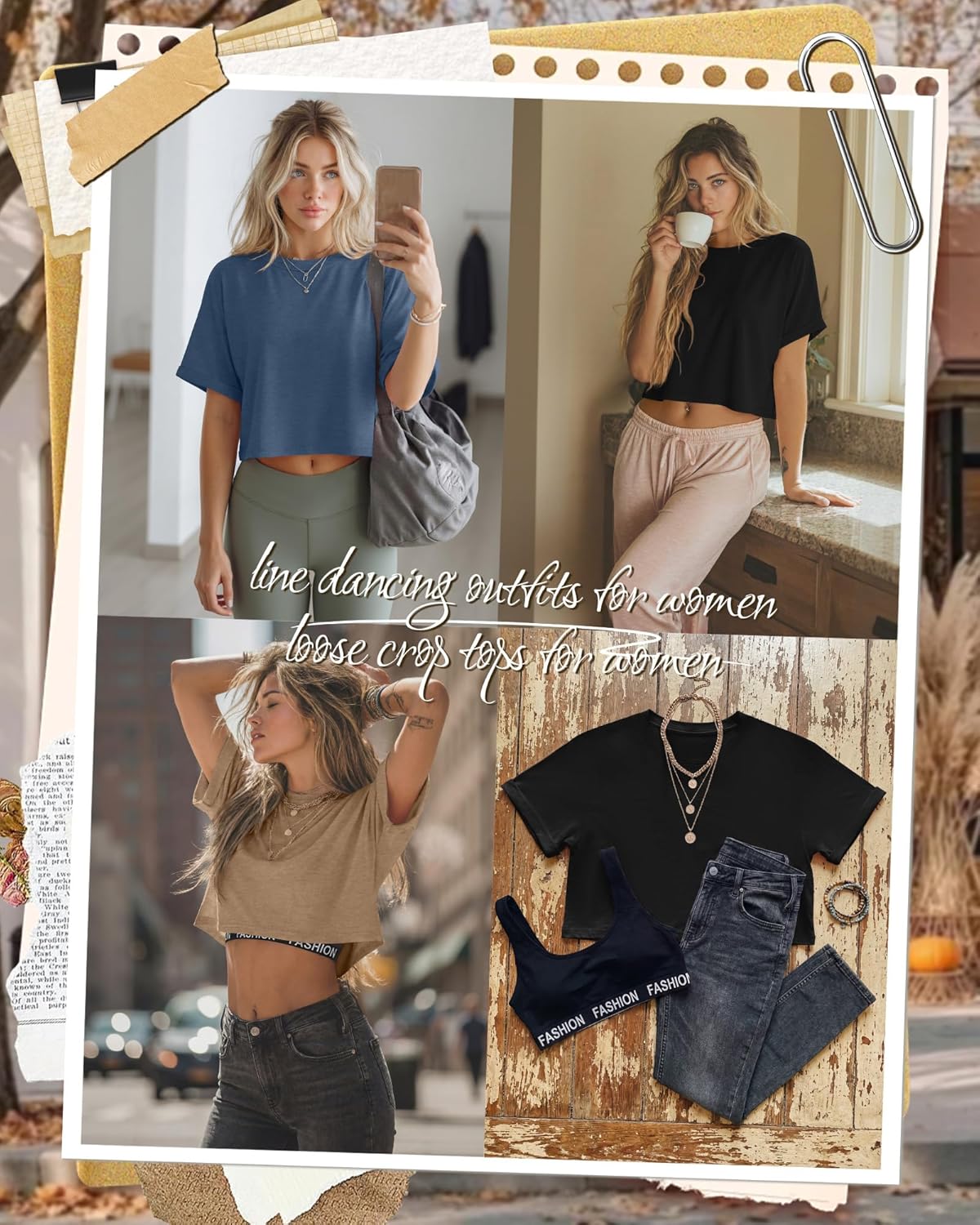 Ficerd 3 Pack Women Oversized Crop Tops Half Sleeve Crew Neck Loose Fit Baggy Shirts Cotton Basic Casual Solid Tees Summer